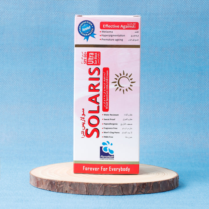 Solaris Ultra Sun Block Cream ( Prevents skin from tan and ultraviolet radiation )