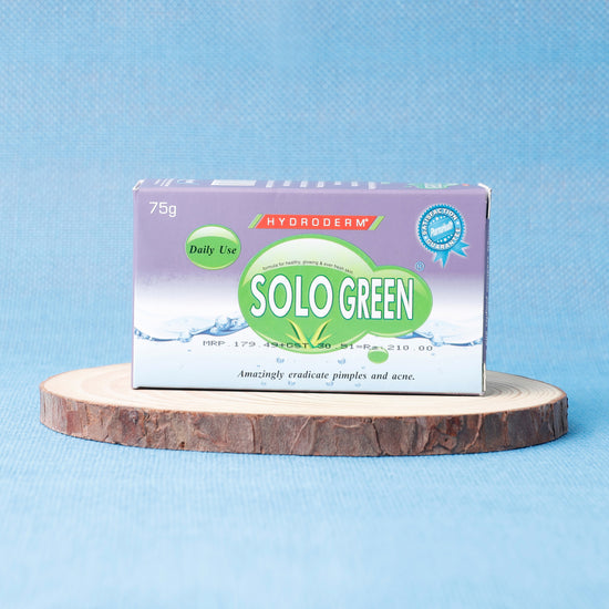 Solo Green Soap (  Excessive dehydration of the skin and keeps it soft and smooth )