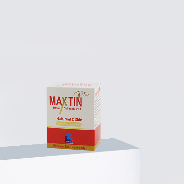 Maxtin Plus  Biotin, Collagen, Vitamin E  ( Herbal/nutraceutical product )