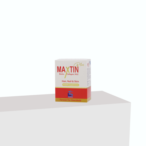 Maxtin Plus  Biotin, Collagen, Vitamin E  ( Herbal/nutraceutical product )