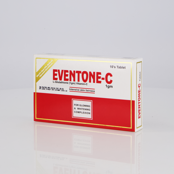 Eventone C Tablets ( Body whitening &  Minimizes fine lines, wrinkles, and pores )