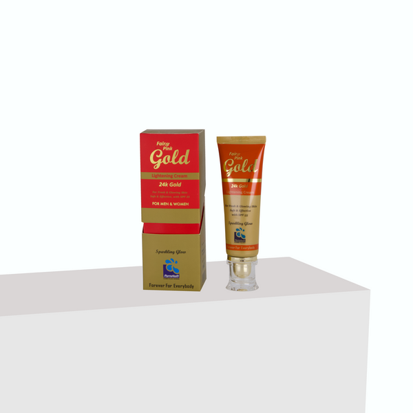 Fair & Pink Gold Cream ( Improves blood circulation, and stops early aging, wrinkles and tanning )